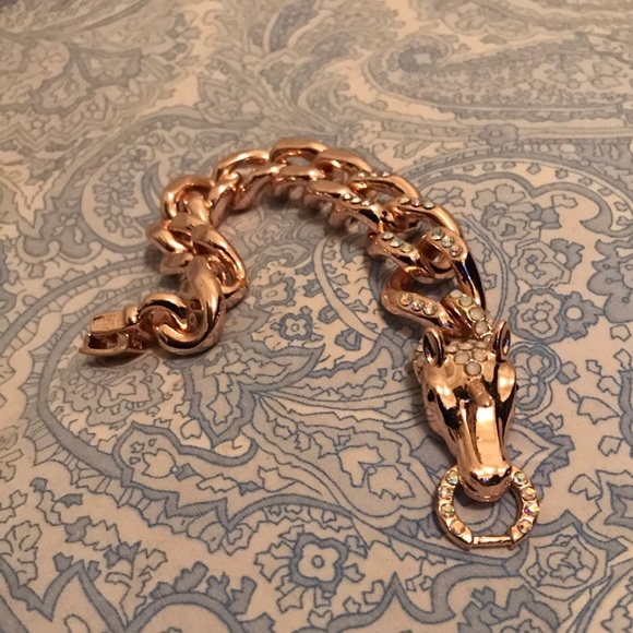 Rose Gold Unicorn Bracelet - Picture 2 of 2